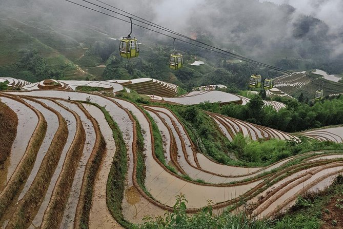 1-Day Longji Terrace Fields-Dazhai village Tour with the English Speaking Driver - Buying the ticket at the Longji entrance
