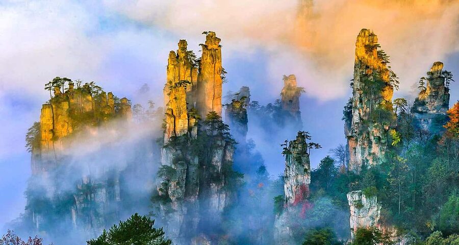 2-Day Avatar Mountain, Glass Bridge, and Mt. Tianmen Tour - What you get for $99