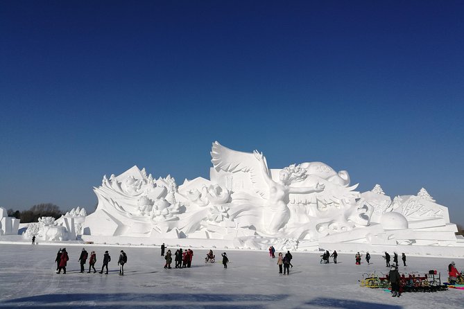 2-Day Harbin City Private Tour with Ice and Snow Festival with Lunch - Stalin Park, river activities, and the central street