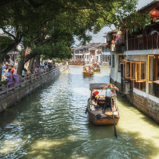 2 Day Private Shanghai Skyline to Watertown & Suzhou Garden - Tiger Hill Pagoda and Suzhou’s older character