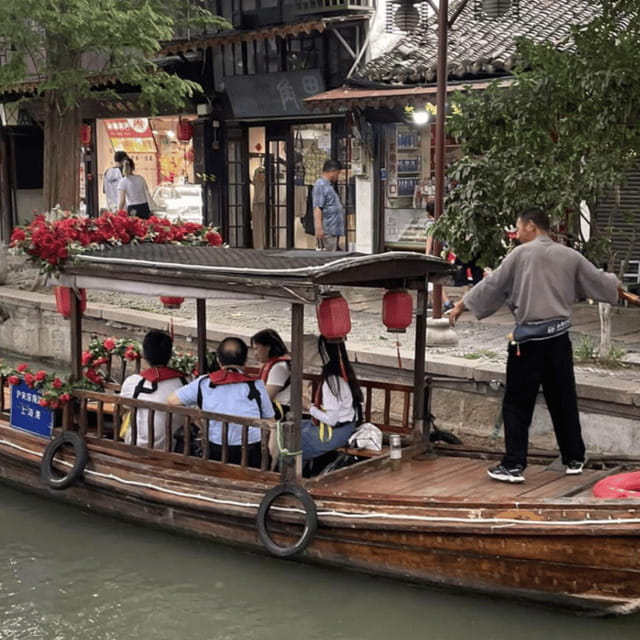 2 Day Private Shanghai Skyline to Watertown & Suzhou Garden - Zhujiajiao: canals, bridges, and an optional boat ride