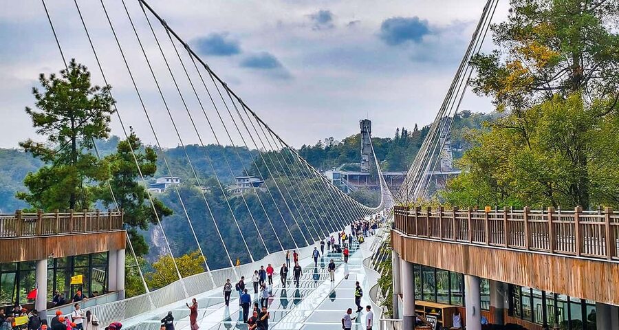 2-Day Private Zhangjiajie Tour Avatar Mountain, Glass Bridge - Day One: Bailong Elevator and Yuanjiajie’s Stone Pillars