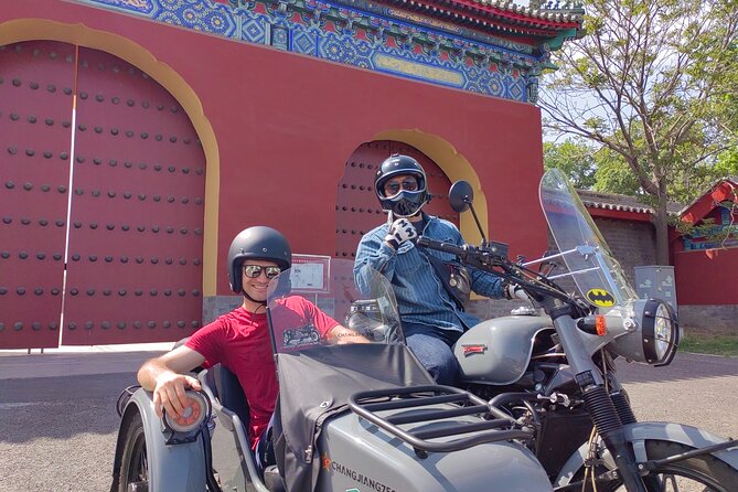 2-Hour “Ancient & Modern” Beijing Sidecar Tour (Day /Night) - The Forbidden City moat and north gate