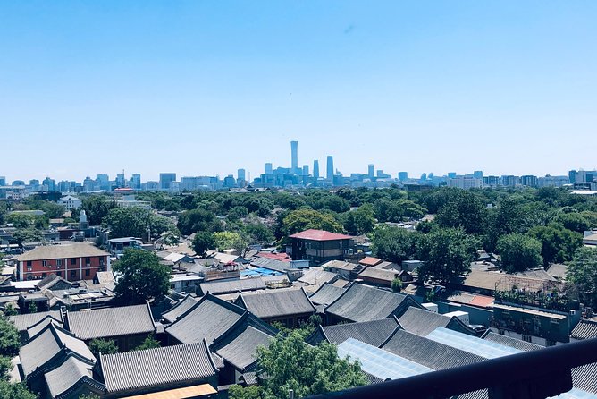 4-Hour Private Beijing Hutong Bike Tour with Dumpling Lunch - The Drum Tower adds history and a climb