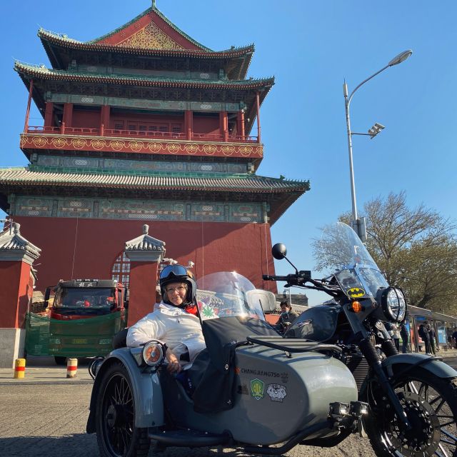 Beijing: 4 hours Discover City by Sidecar - The White Pagoda and Miaoying Temple