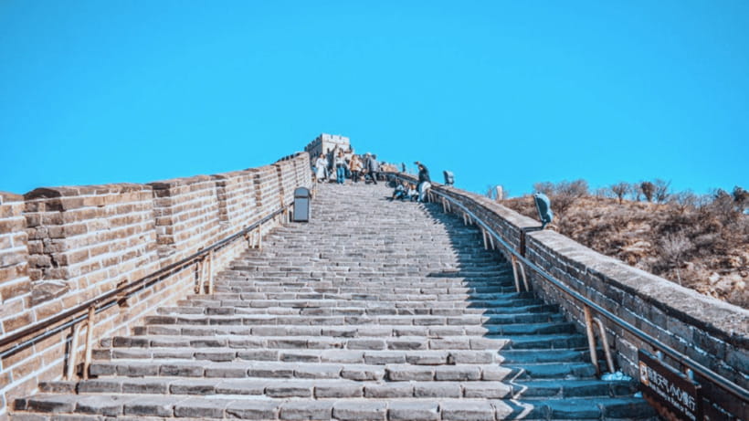 Beijing: Badaling Great Wall Admission Ticket - Walking the wall and judging the climb