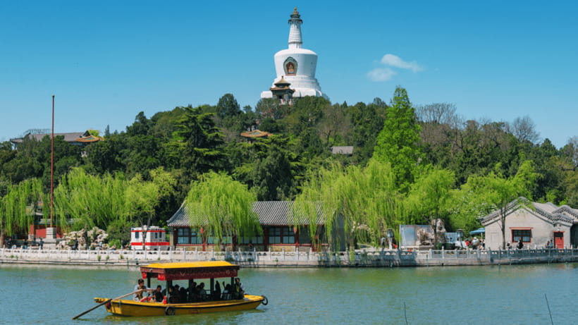 Beijing: Beihai park e-ticket entry - The lake sets the rhythm of your visit