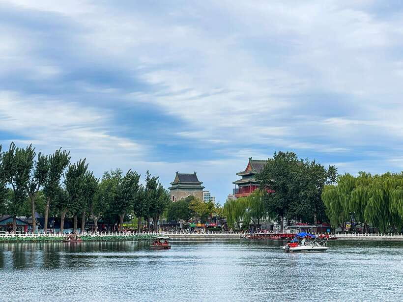 Beijing: Hutongs & Drum Tower City Walking Tour - Qianhai and Houhai: water, walking, and optional wheels