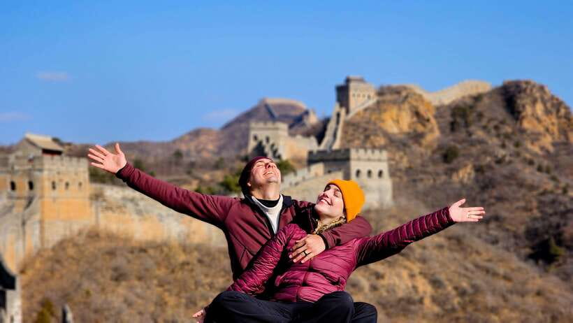 Beijing: Jingshanling Great Wall Trekking Tours with Options - Walking the repaired and ruined sections