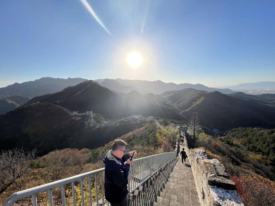 Beijing Jinshangling Great Wall QR Code Ticket And Tour Item - The QR Ticket: Simple, But Not Entirely Automatic