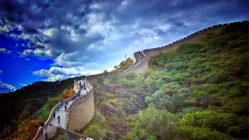 Beijing Juyongguan Great Wall Ticket And Options - The QR code entry process
