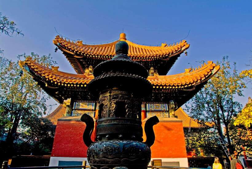 Beijing Lama temple ticket; #1 efficacious; limited Discount - Incense, prayer, and the living temple atmosphere