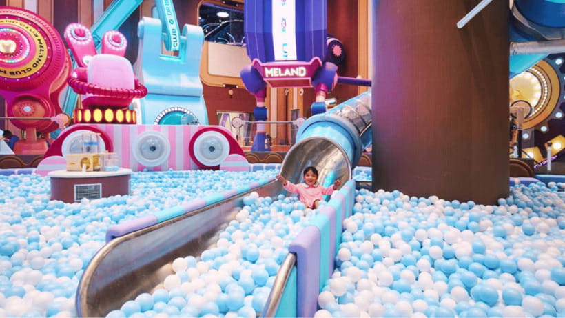 Beijing: Meland Club Indoor Playground Admission - From slides and climbing frames to a carousel