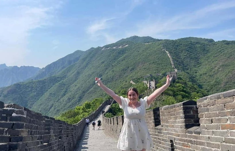 Beijing Mutianyu Great Wall&ForbiddenCity All Inclusive Tour - The road to Mutianyu and the lunch stop