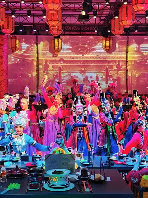 Beijing Royal Banquet with Chinese culture prefermance - Longevity Noodles and Traditional Sweets