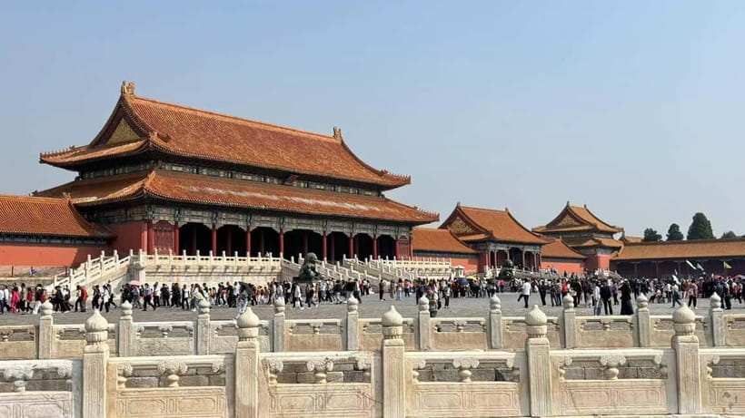 Beijing: The Forbidden City or Tiananmen Square Entry Ticket - The route through the palace