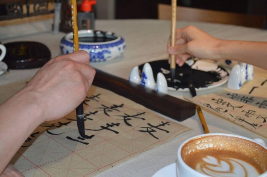 Beijing Wangfujing Calligraphy Class Nearby Forbidden City - What happens during the calligraphy lesson