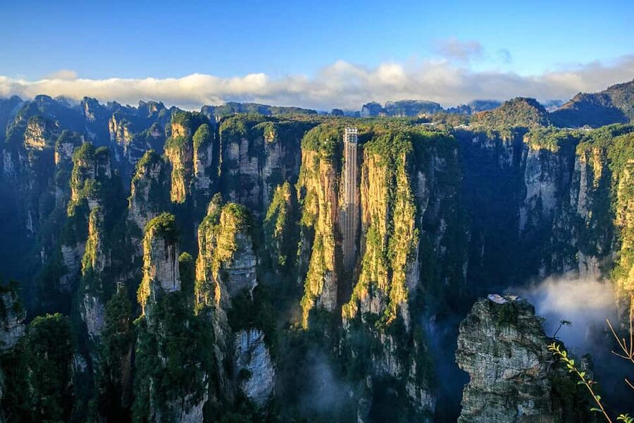 Best Mini Group to Zhangjiajie Forest Park & Avatar Mountain - Tianzi Mountain closes the day with broad views