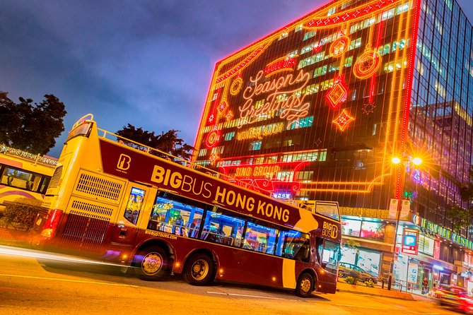 Big Bus Hong Kong Panoramic Night Tour by Open-Top Bus - Is the Symphony of Lights included in a useful way?