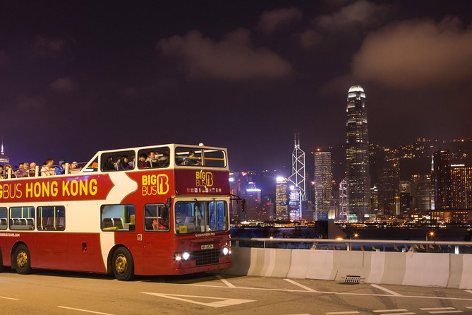 Big Bus Hong Kong Panoramic Night Tour by Open-Top Bus - Temple Street and Kowloon’s evening energy