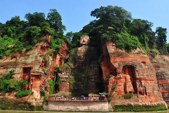 Chengdu: Panda Base Leshan Buddha Tour(or Half Day Panda Base ) - Land views or the extra boat ride