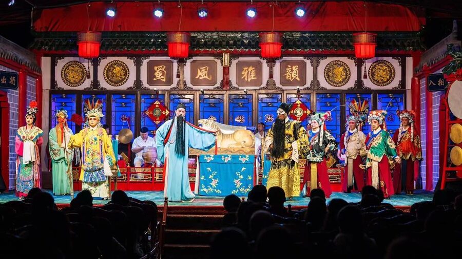 Chengdu: Sichuan Opera Shu Feng Yan Yun Evening Show Ticket - Timing, Children, and Accessibility