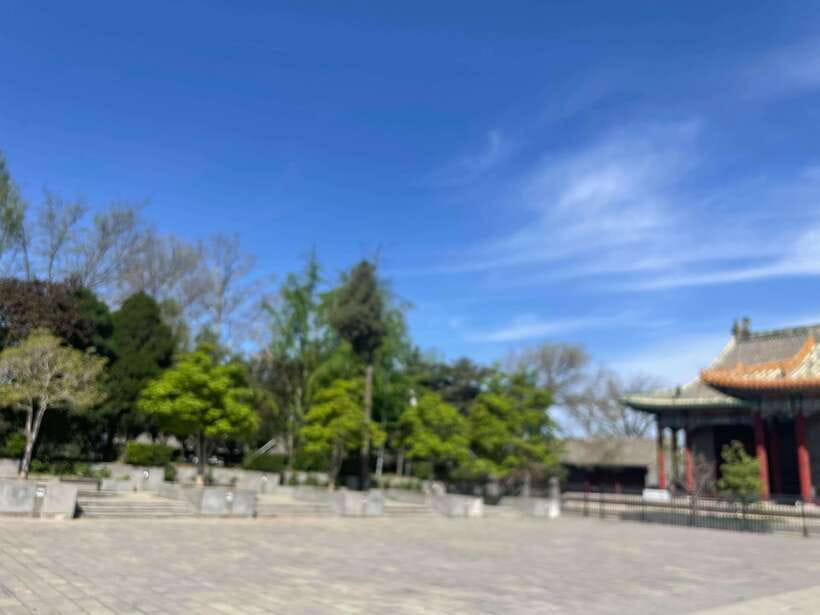 Chinese Kungfu class in old temple beside Forbidden Ci - Who will enjoy this experience most
