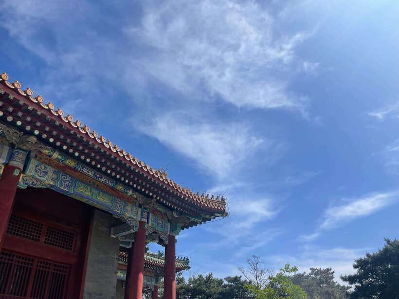 Chinese Kungfu class in old temple beside Forbidden Ci - Group size, one-to-one lessons, and children