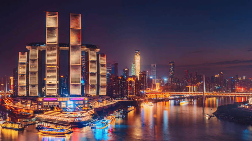 Chongqing: Two Rivers Night Cruise- Yangtze & Jialing Rivers - What the 45-minute route actually includes