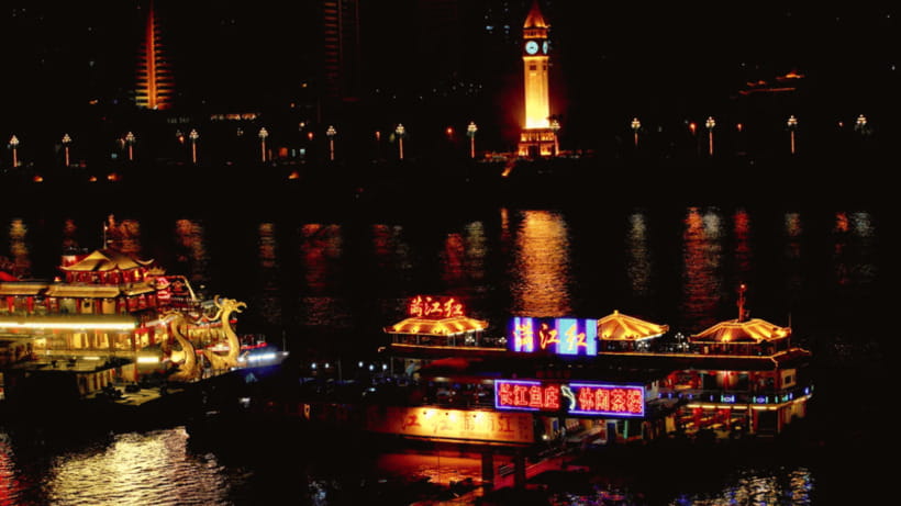 Chongqing: Two Rivers Night Cruise- Yangtze & Jialing Rivers - Is $38 a fair price for 45 minutes?