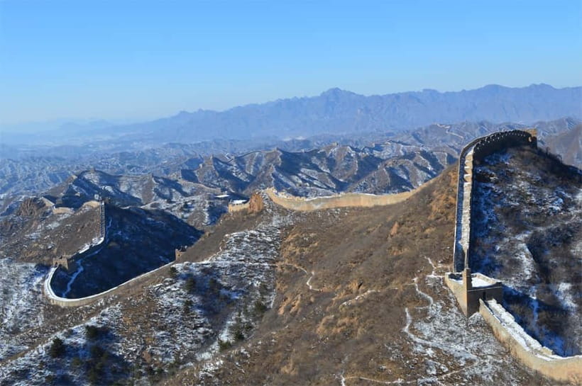 From Beijing: Small Group Hike at Jinshanling Great Wall - The restored towers and the wilder eastern stretch