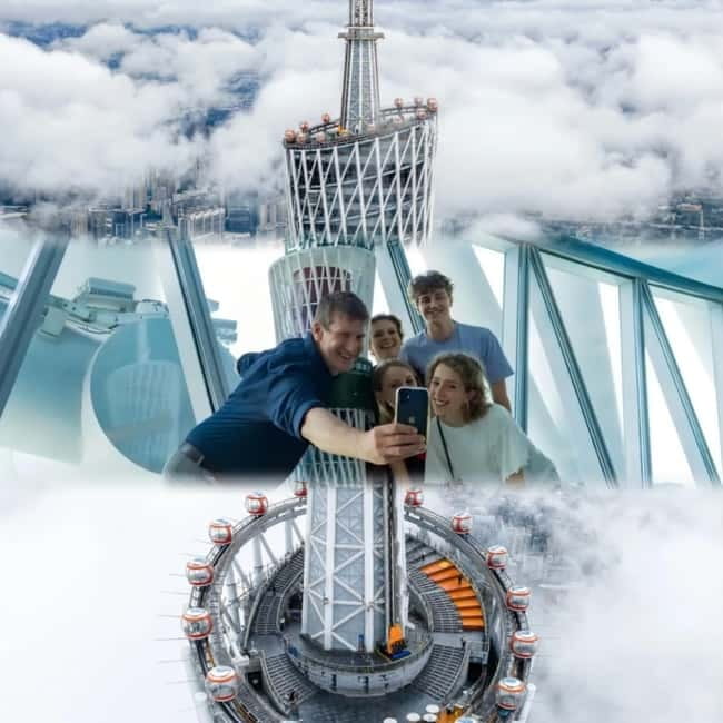 Guangzhou：Canton Tower skyview Ticket 433m/450m/488m - Picking the right height: 433m, 450m, or 488m