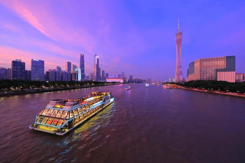 Guangzhou: Pearl River 1-hour Night Cruise (Optional Piers) - Six piers, six different ways to start
