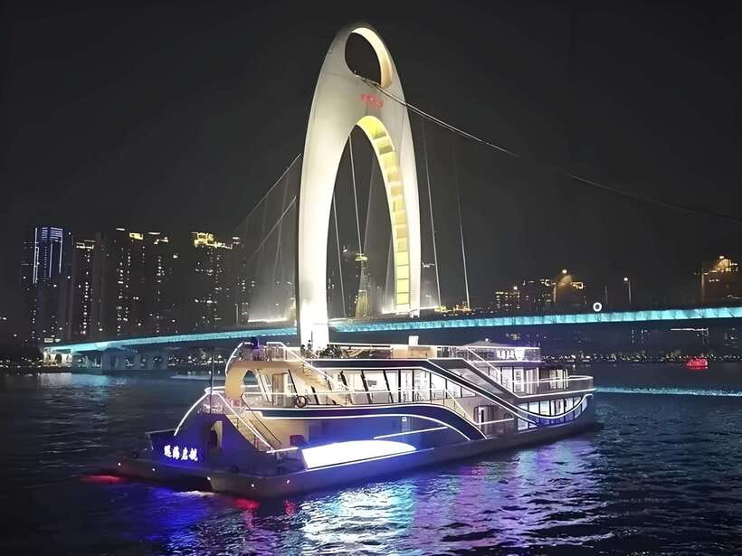 Guangzhou: Roundtrip Cruise Night View from Canton Tower - Booking, timing, and cancellation details