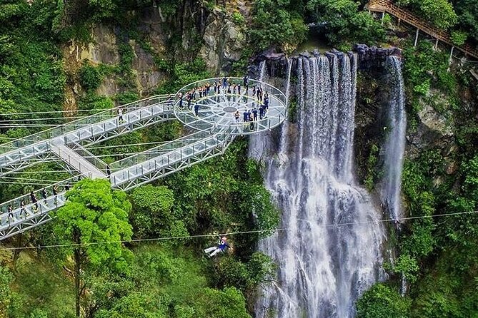 Gulong Gorge Skywalk Glass Bridge and Waterfall View Private Tour - Why Gulong Gorge makes a strong day outside Guangzhou