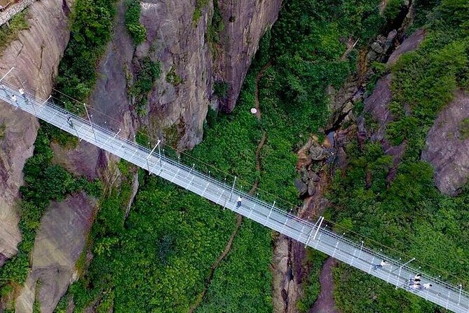 Gulong Gorge Skywalk Glass Bridge and Waterfall View Private Tour - Private pickup and the value of a dedicated vehicle