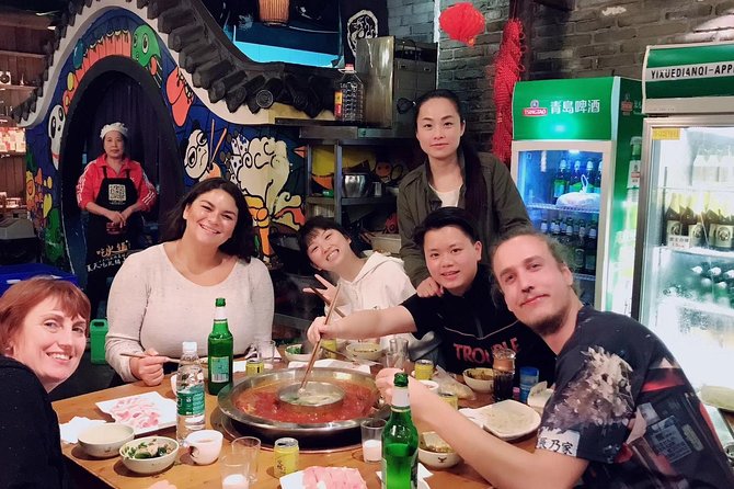 Half-Day Private Hot-Pot Cooking Class with a Local Market Visit - Sichuan tea before the cooking begins