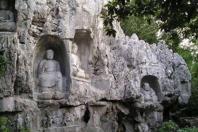 Hangzhou Private Customized Day Trip from Shanghai by Bullet Train - Feilai Peak, where stone and Buddhist art meet
