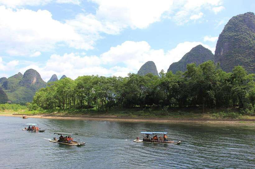 Highlights from Guilin to Yangshuo Full Day Private Tour - Xianggong Hill and the Li River from above