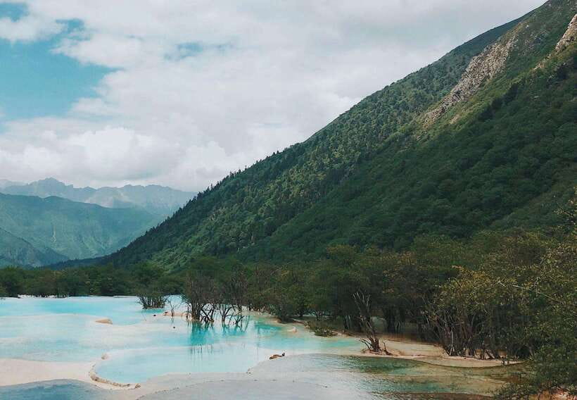 Huanglong Scenic Area: Explore Stunning Five-Colored Ponds - Primeval forest and the wider protected area