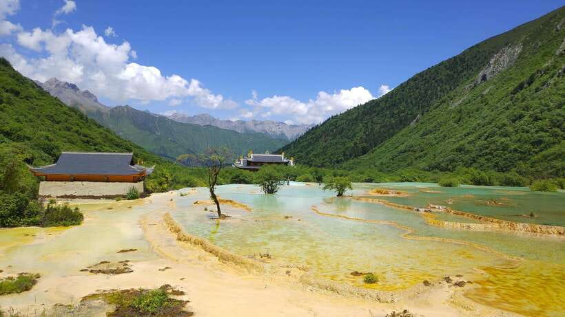 Huanglong Scenic Area: Explore Stunning Five-Colored Ponds - What the $40 price means