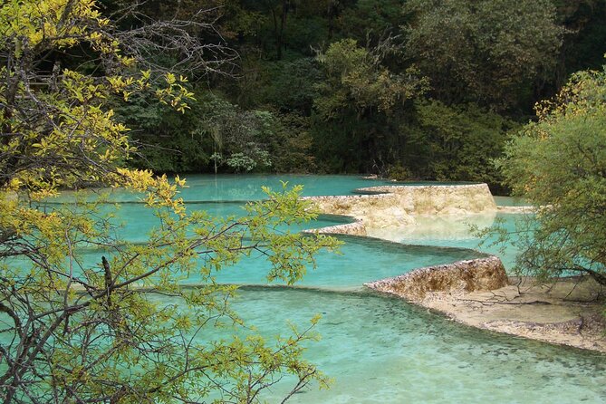 Huanglong Scenic Spot Admission Ticket - Following Huanglong’s mineral-made terraces