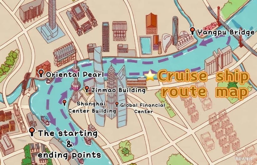 Huangpu Night Cruise: Cozy Vibe & Modern Shanghai Glow - Holiday sights near the pier
