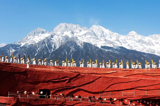 Jade Dragon Snow Mountain Glacier Cableway with Scenic Train Tour - Blue Moon Valley adds color and calm