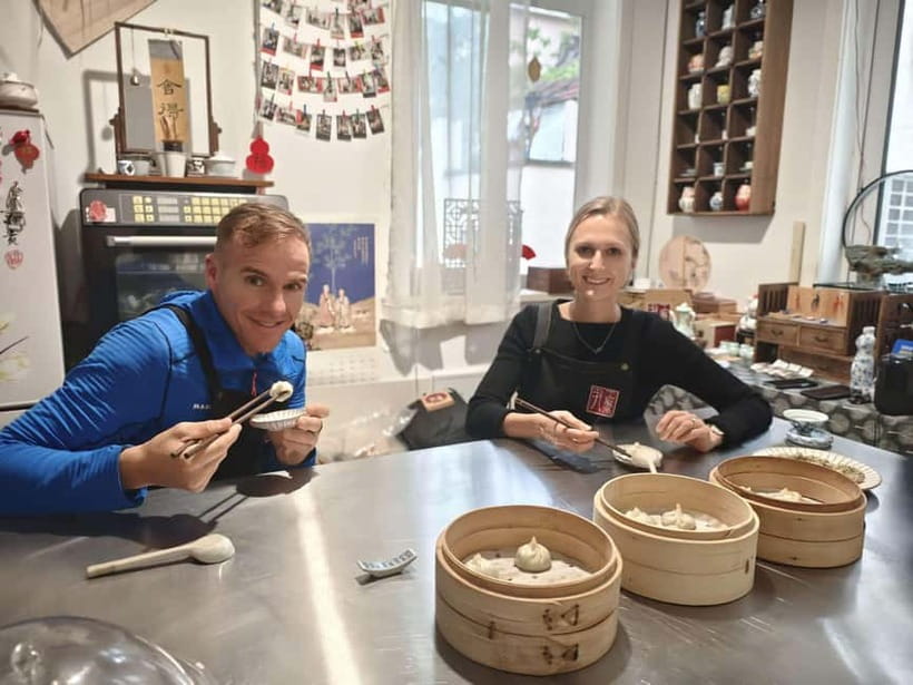 Make Soup Dumpling: Vegan or Pork in Shanghai Shikumen - Chef Yin’s hands-on teaching style