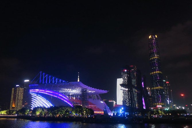Pearl River Night Cruise in Guangzhou with Private Transfer - Canton Tower from the Pearl River