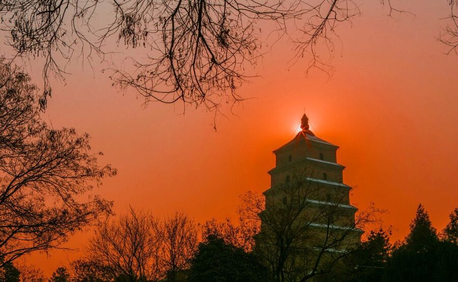 Private Big Wild Goose Pagoda Buddhism Walking Tour - Spending about an hour at the pagoda
