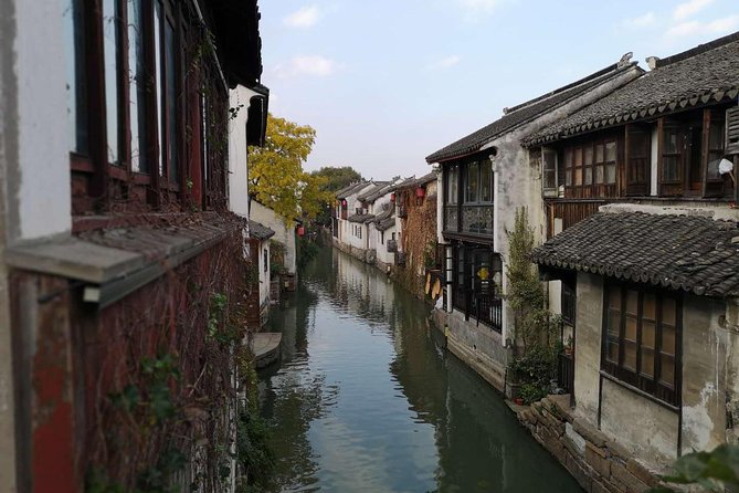 Private Day Excursion to Suzhou and ZhouZhuang Water Village from Shanghai - The Chinese-style gondola ride