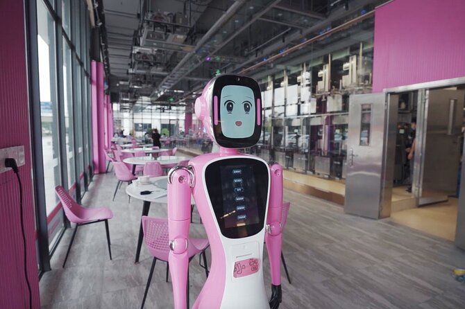 Private Guangzhou High-Tech Tour AI Robot Auto Drive Bus and More - What the private setup adds