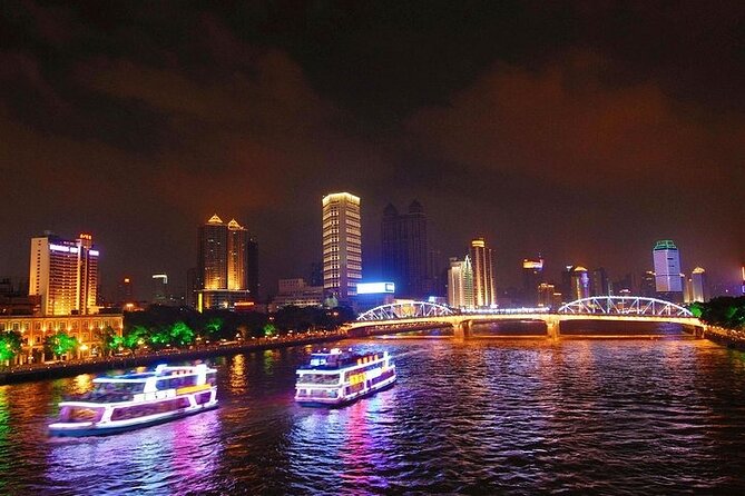 Private Guangzhou Night Tour Pearl River Cruise & Dim-Sum Dinner - Guangzhou after dark, with the hard work handled